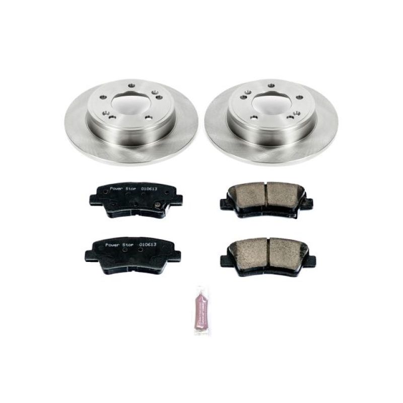 Power Stop 12-17 Hyundai Veloster Rear Autospecialty Brake Kit-PowerStop-PSBKOE6502