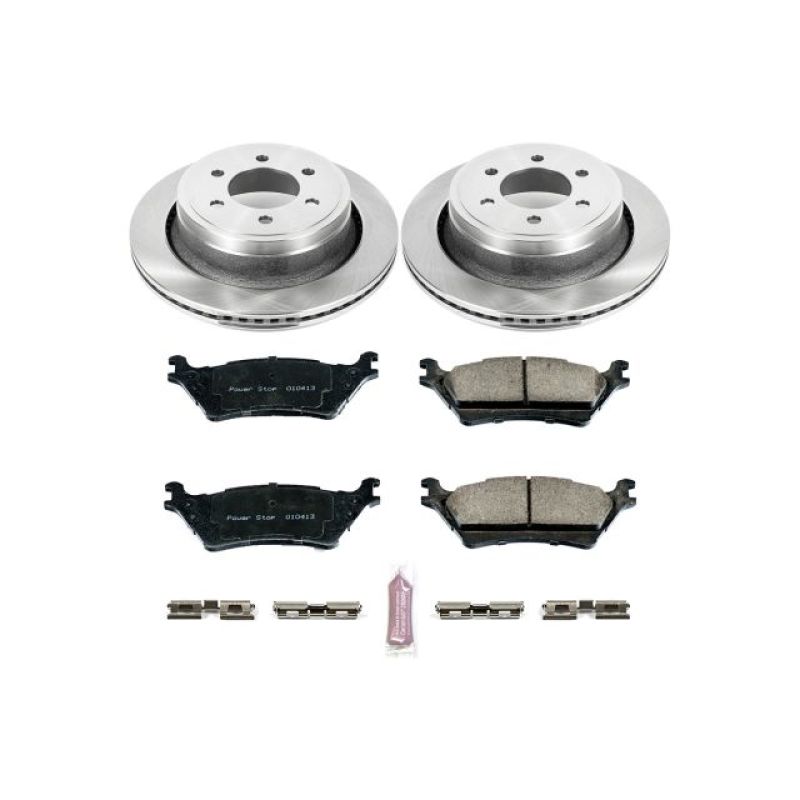 Power Stop 12-18 Ford F-150 Rear Autospecialty Brake Kit - Black Ops Auto Works