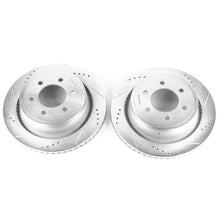 Load image into Gallery viewer, Power Stop 12-18 Ford F-150 Rear Evolution Drilled &amp; Slotted Rotors - Pair-PowerStop-PSBAR85148XPR