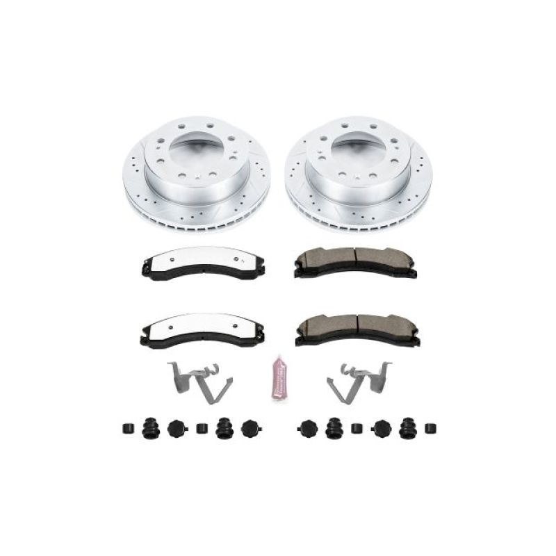 Power Stop 12-19 Chevrolet Silverado 2500 HD Front Z36 Truck & Tow Brake Kit-PowerStop-PSBK6258-36