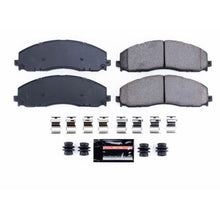 Load image into Gallery viewer, Power Stop 12-19 Ford F-250 Super Duty Front Z23 Evolution Sport Brake Pads w/Hardware-PowerStop-PSBZ23-1680