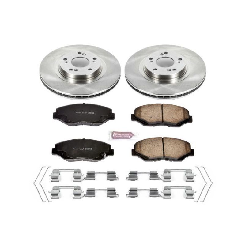 Power Stop 13-15 Acura ILX Front Autospecialty Brake Kit-PowerStop-PSBKOE3055