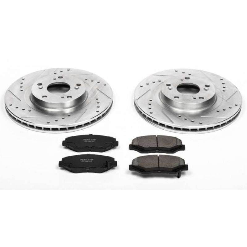Power Stop 13-15 Acura ILX Front Z23 Evolution Sport Brake Kit-PowerStop-PSBK3055