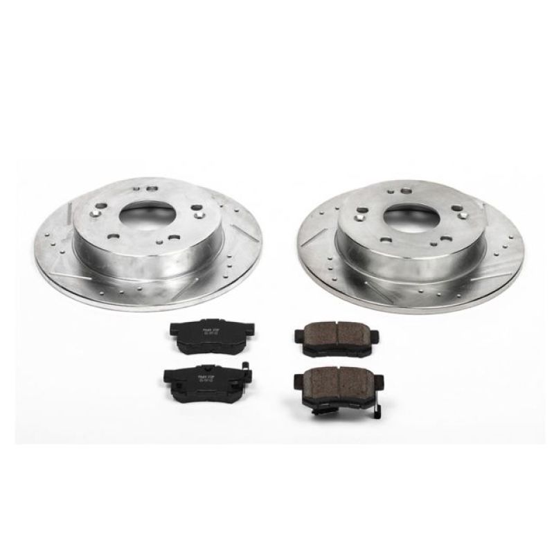 Power Stop 13-15 Acura ILX Rear Z23 Evolution Sport Brake Kit-PowerStop-PSBK1243