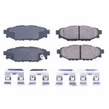 Load image into Gallery viewer, Power Stop 13-16 Subaru BRZ Rear Z17 Evolution Ceramic Brake Pads w/Hardware-PowerStop-PSB17-1114