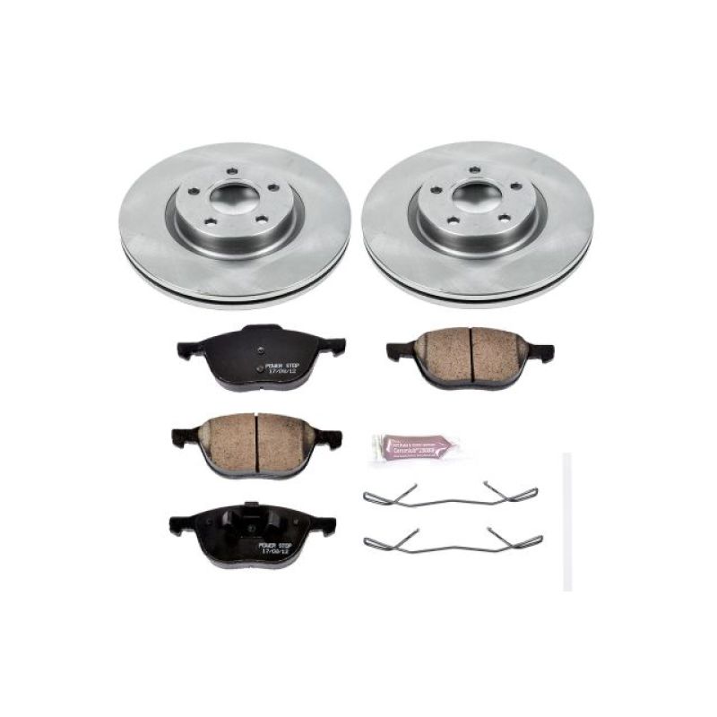 Power Stop 13-17 Ford C-Max Front Autospecialty Brake Kit-PowerStop-PSBKOE4575