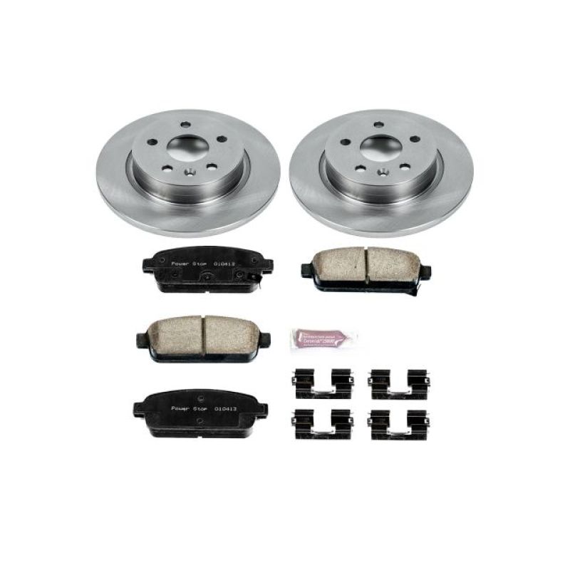 Power Stop 13-18 Buick Encore Rear Autospecialty Brake Kit-PowerStop-PSBKOE5544