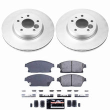 Load image into Gallery viewer, Power Stop 13-18 Cadillac ATS Front Z23 Coated Brake Kit - PowerStop PSBCPK6386-23