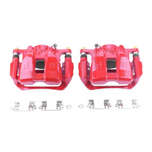 Load image into Gallery viewer, Power Stop 13-18 Honda Accord Front Red Calipers w/Brackets - Pair-PowerStop-PSBS7106