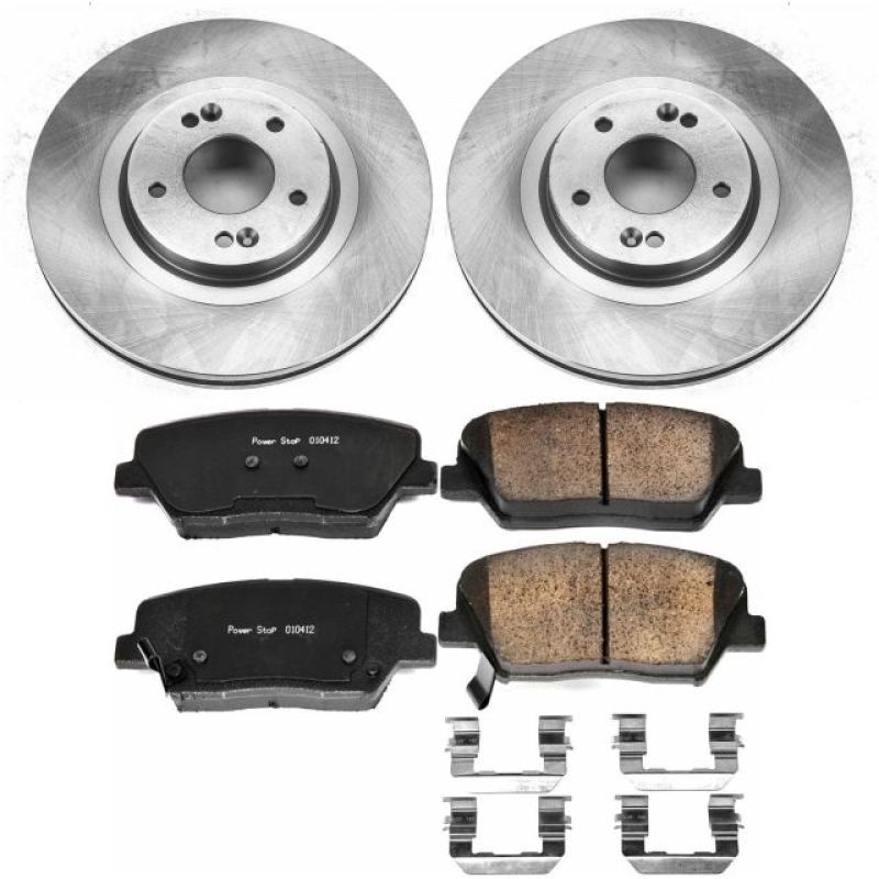 Power Stop 13-18 Hyundai Santa Fe Sport Front Autospecialty Brake Kit - Black Ops Auto Works