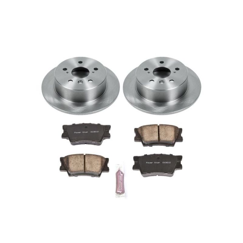 Power Stop 13-18 Lexus ES300h Rear Autospecialty Brake Kit-PowerStop-PSBKOE6520