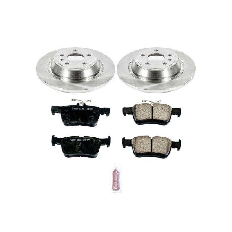 Power Stop 13-19 Ford Fusion Rear Autospecialty Brake Kit - Black Ops Auto Works