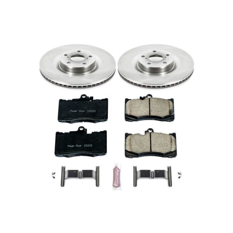 Power Stop 13-19 Lexus GS350 Front Autospecialty Brake Kit - Black Ops Auto Works
