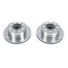 Load image into Gallery viewer, PowerStop Power Stop 13-22 Ford F-350 Super Duty Rear Drilled &amp; Slotted Rotor - Pair