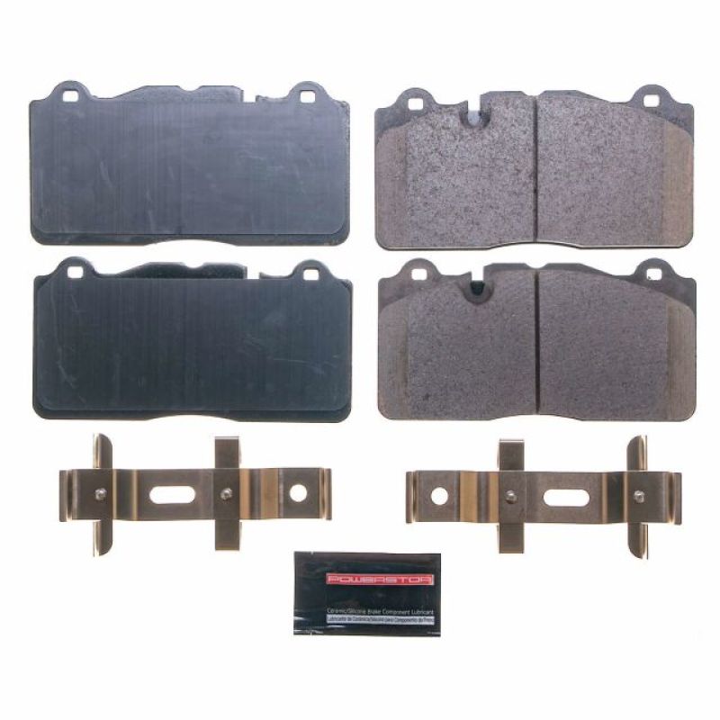 Power Stop 14-15 Chevrolet Camaro Front Z23 Evo Sport Brake Pad w/Hardware-PowerStop-PSBZ23-1395
