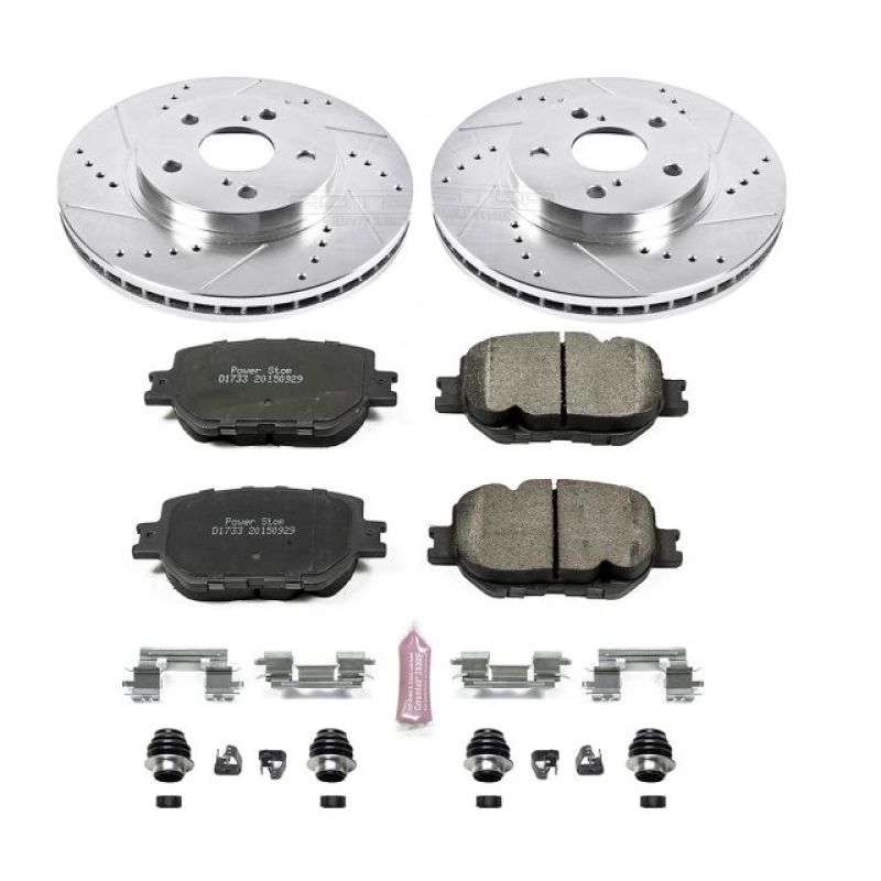 Power Stop 14-15 Lexus IS250 Front Z23 Evolution Sport Brake Kit-PowerStop-PSBK6990