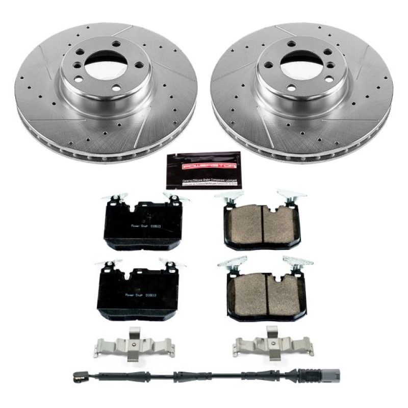 Power Stop 14-16 BMW 228i Front Z23 Evolution Sport Brake Kit-PowerStop-PSBK6653