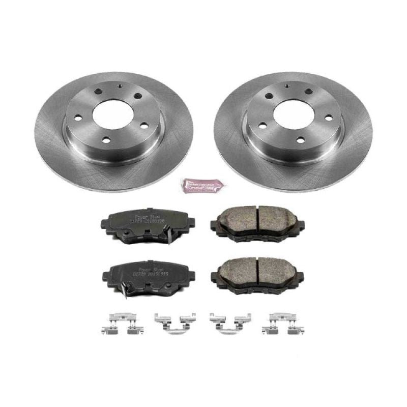 Power Stop 14-16 Mazda 3 Rear Autospecialty Brake Kit - Black Ops Auto Works
