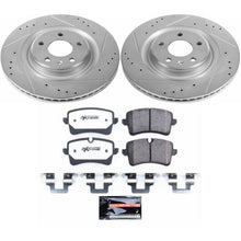 Load image into Gallery viewer, Power Stop 14-18 Audi A6 Rear Z26 Street Warrior Brake Kit-PowerStop-PSBK6139-26