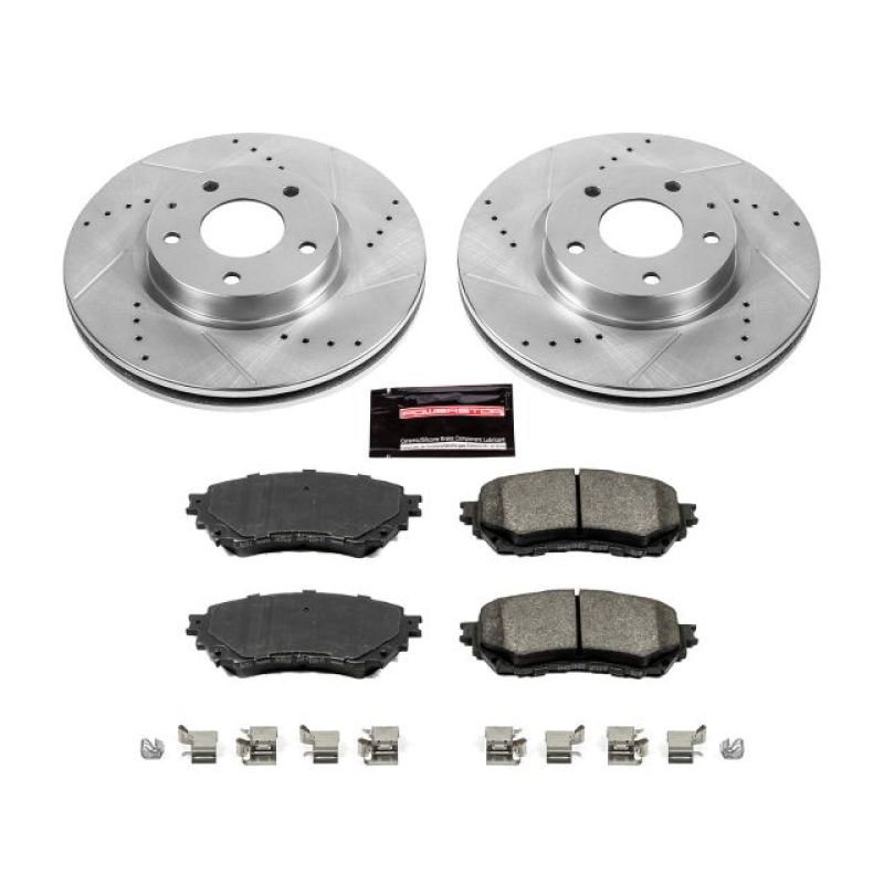Power Stop 14-18 Mazda 6 Front Z23 Evolution Sport Brake Kit-PowerStop-PSBK6968