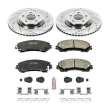 Load image into Gallery viewer, Power Stop 14-19 Infiniti Q50 Front Z23 Evolution Sport Brake Kit - Black Ops Auto Works