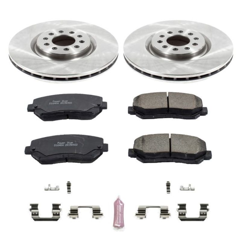 Power Stop 15-17 Chrysler 200 Front Autospecialty Brake Kit - Black Ops Auto Works