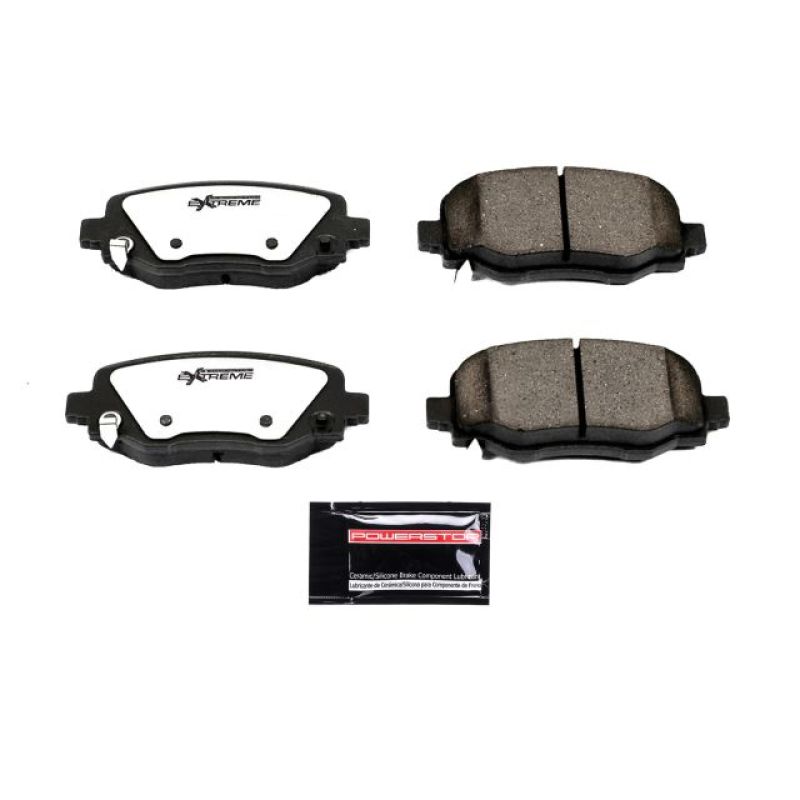 Power Stop 15-17 Chrysler 200 Rear Z36 Truck & Tow Brake Pads w/Hardware-PowerStop-PSBZ36-1734