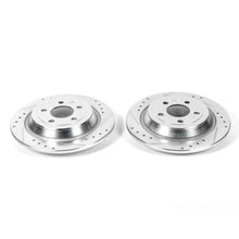 Load image into Gallery viewer, Power Stop 15-17 Ford F-150 Rear Evolution Drilled &amp; Slotted Rotors - Pair-PowerStop-PSBAR85164XPR