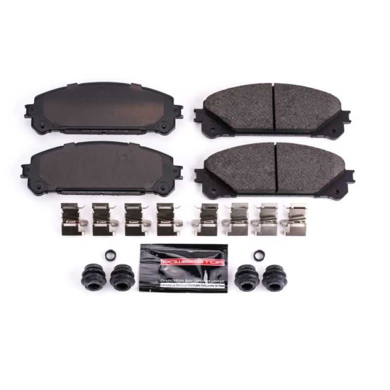 Power Stop 15-17 Lexus NX200t Front Z23 Evolution Sport Brake Pads w/Hardware - Black Ops Auto Works