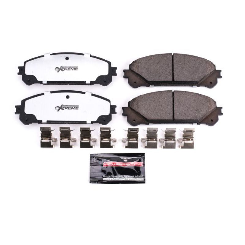 Power Stop 15-17 Lexus NX200t Front Z36 Truck & Tow Brake Pads w/Hardware-PowerStop-PSBZ36-1324