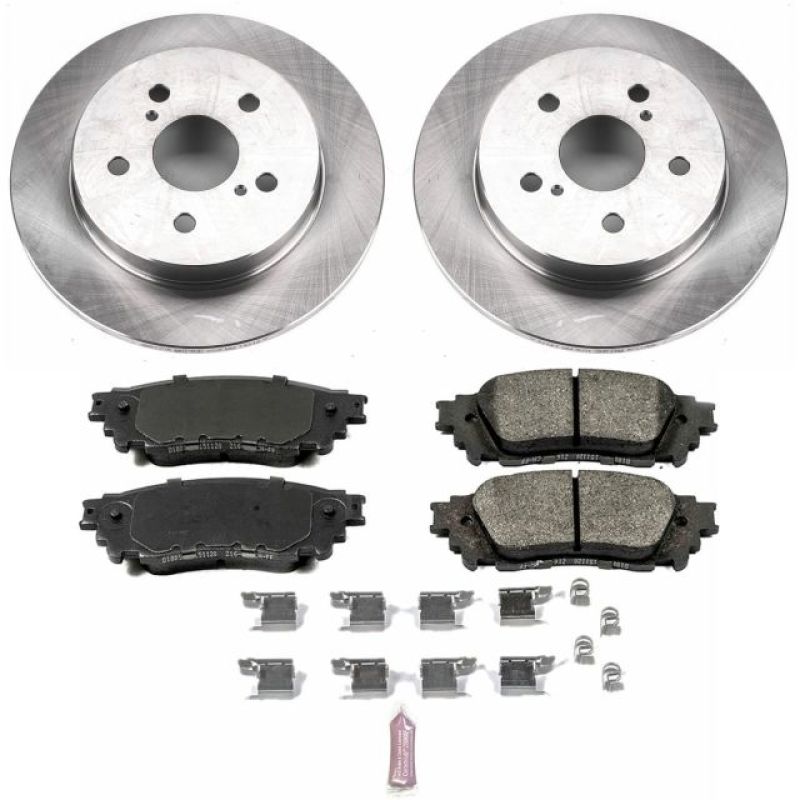 Power Stop 15-17 Lexus NX200t Rear Autospecialty Brake Kit-PowerStop-PSBKOE7739
