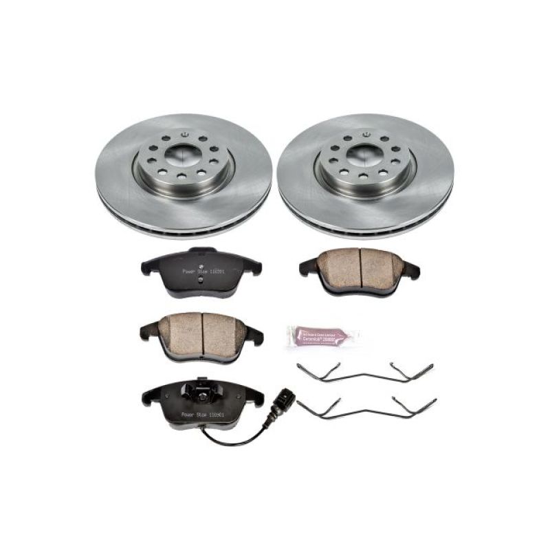 Power Stop 15-18 Audi Q3 Front Autospecialty Brake Kit - Black Ops Auto Works