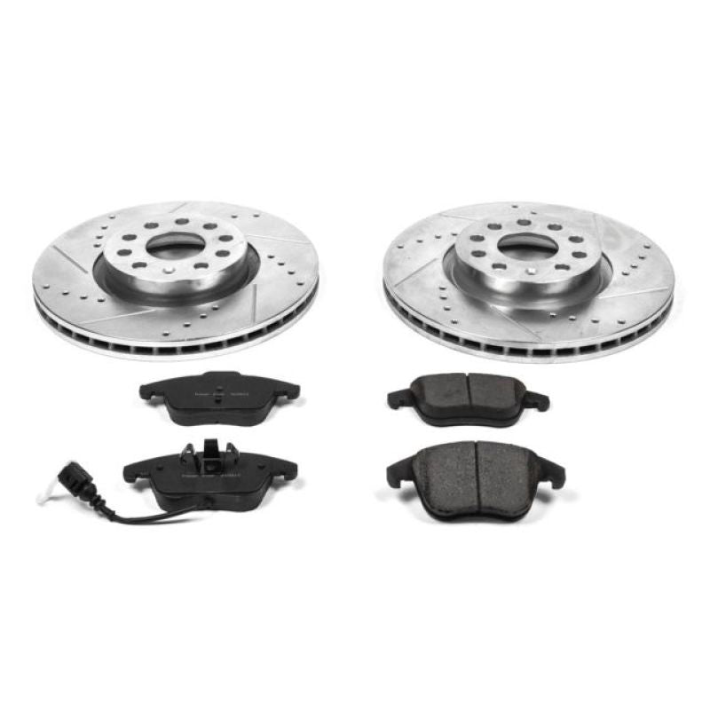 Power Stop 15-18 Audi Q3 Front Z23 Evolution Sport Brake Kit-PowerStop-PSBK2963