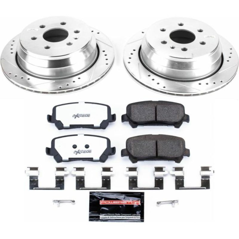 Power Stop 15-18 Chevrolet Colorado Rear Z36 Truck & Tow Brake Kit-PowerStop-PSBK7127-36