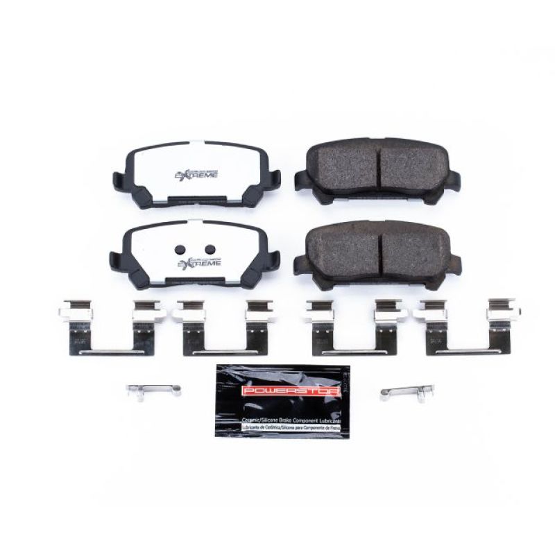 Power Stop 15-19 Chevrolet Colorado Rear Z36 Truck & Tow Brake Pads w/Hardware-PowerStop-PSBZ36-1806