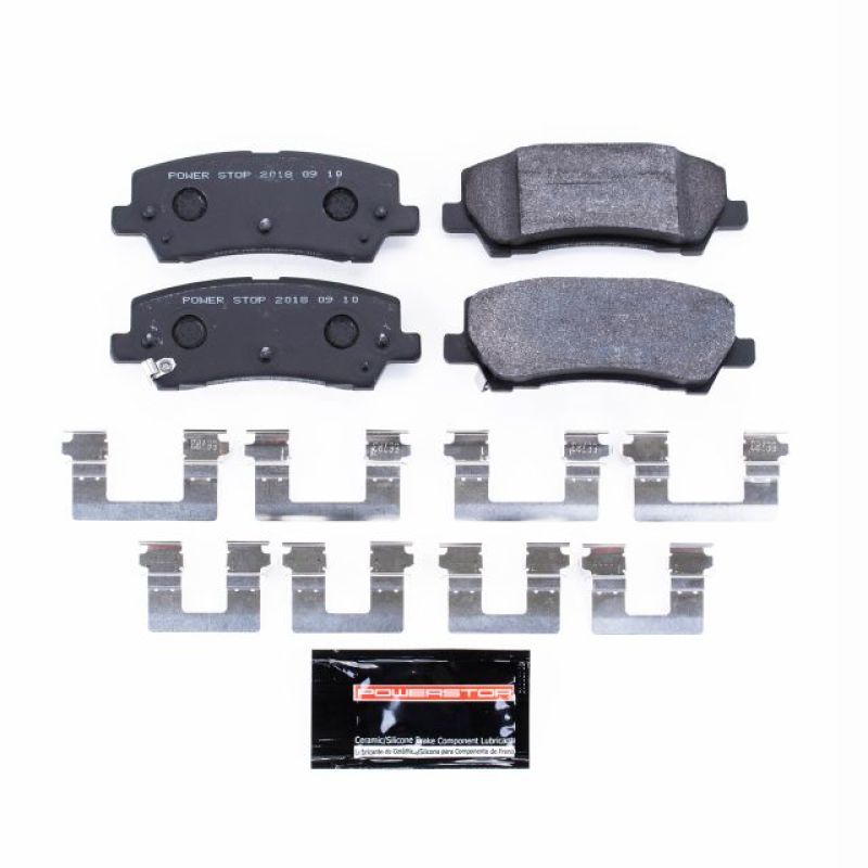Power Stop 15-19 Ford Mustang Rear Track Day Brake Pads-PowerStop-PSBPST-1793