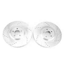 Load image into Gallery viewer, PowerStop Power Stop 15-20 Dodge Charger Front Drilled &amp; Slotted Rotor - Pair