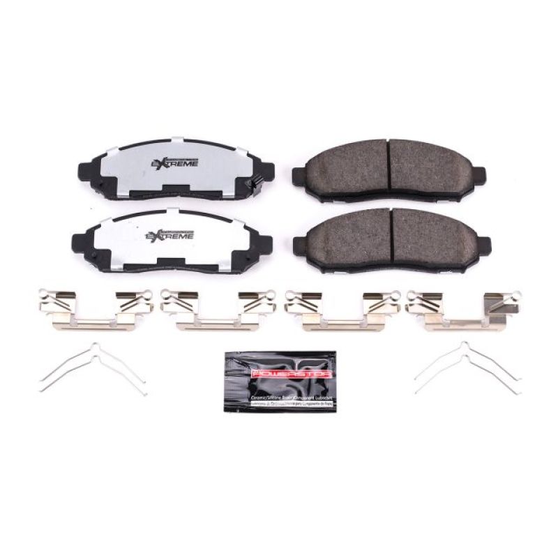 Power Stop 16-18 Chevrolet City Express Front Z36 Truck & Tow Brake Pads w/Hardware-PowerStop-PSBZ36-1094