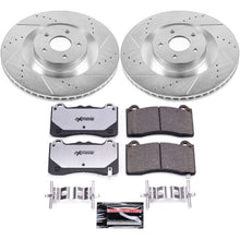 Load image into Gallery viewer, Power Stop 16-18 Ford Focus Front Z26 Street Warrior Brake Kit-PowerStop-PSBK7318-26