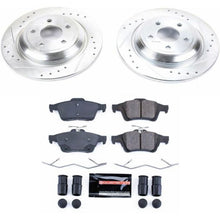Load image into Gallery viewer, PowerStop K7320 Z23 Evolution Sport 1-Click Brake Kit (drilled/slotted rotors + Z23 pads)