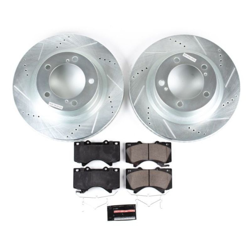 Power Stop 16-18 Lexus LX570 Front Z23 Evolution Sport Brake Kit-PowerStop-PSBK2952