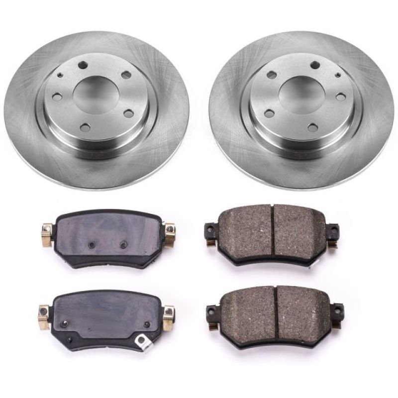Power Stop 16-18 Mazda 6 Rear Autospecialty Brake Kit-PowerStop-PSBKOE8068