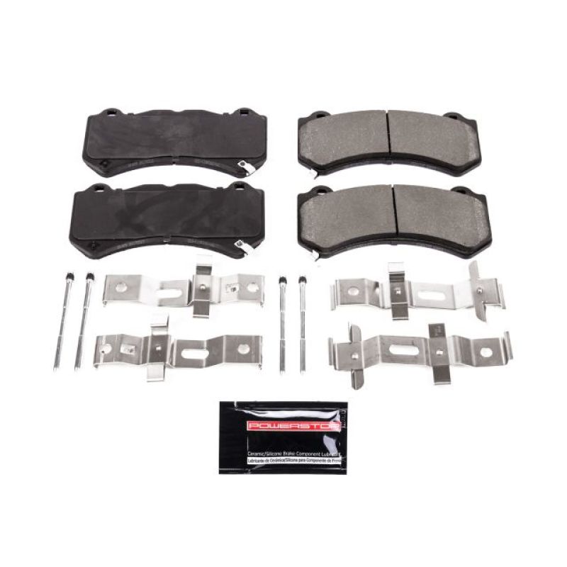Power Stop 16-19 Cadillac ATS Front Z23 Evolution Sport Brake Pads w/Hardware - Black Ops Auto Works