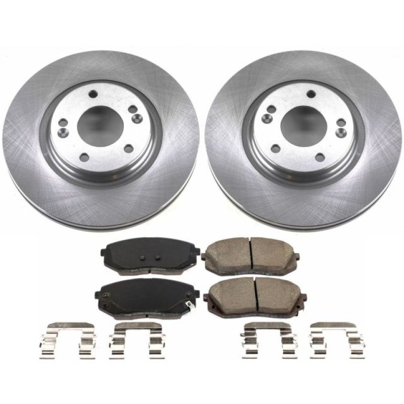 Power Stop 16-19 Hyundai Sonata Front Autospecialty Brake Kit-PowerStop-PSBKOE7353