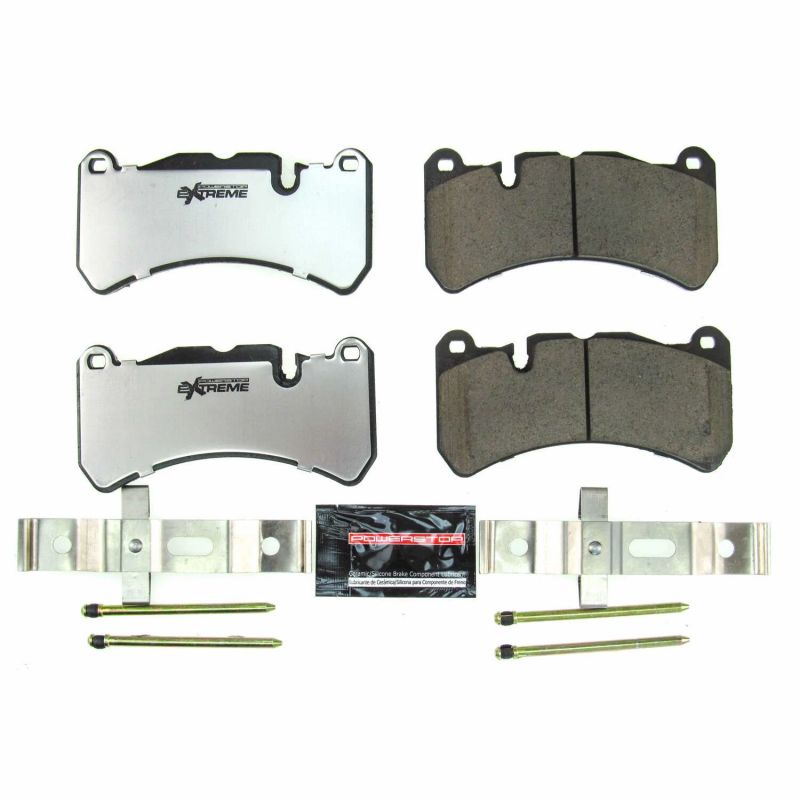 Power Stop 17-18 Alfa Romeo Giulia Front Z26 Extreme Street Brake Pads w/Hardware-PowerStop-PSBZ26-1116
