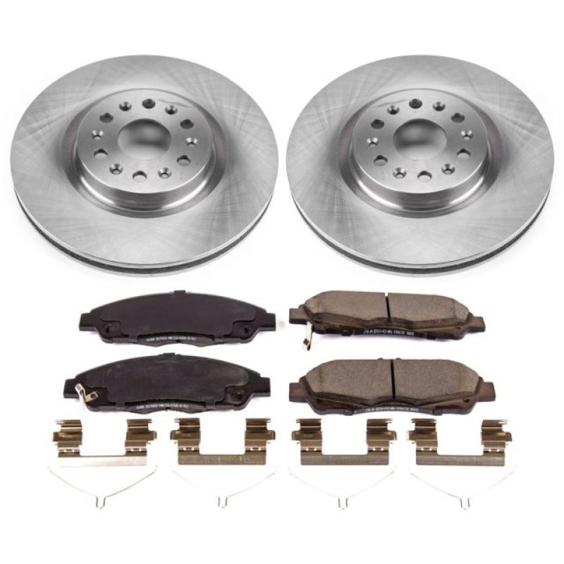 Power Stop 17-18 Cadillac XT5 Front Autospecialty Brake Kit-PowerStop-PSBKOE7883