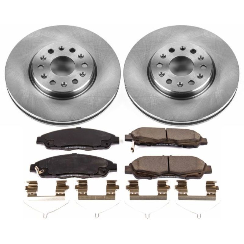Power Stop 17-18 GMC Acadia Front Autospecialty Brake Kit-PowerStop-PSBKOE7409