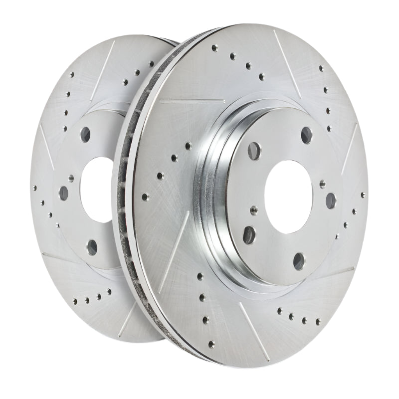 Power Stop 17-18 Honda Civic Rear Evolution Drilled & Slotted Rotors - Pair-PowerStop-PSBJBR1749XPR