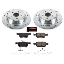 Load image into Gallery viewer, PowerStop K7417 Z23 Evolution Sport 1-Click Brake Kit (drilled/slotted rotors + Z23 pads)