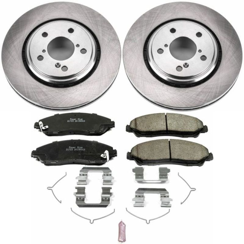 Power Stop 17-19 Acura MDX Front Autospecialty Brake Kit - Black Ops Auto Works